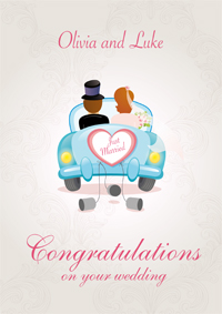 Congrats on your wedding