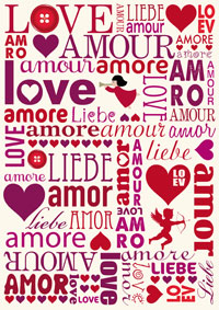 Love, Amour, Amore