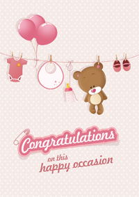 Congratulations on your new baby