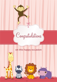 Congratulations, baby girl