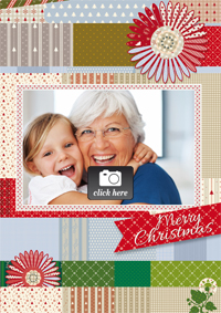 Holiday Patchwork Card