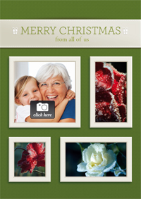 Photo Frame Holiday Card